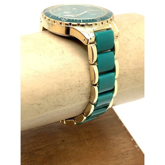 Juicy By Juicy Couture Women\'s Watch JC/5022 Quartz Green Gold Tone Stee… main image 12